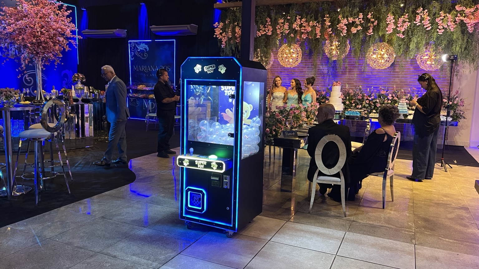 Super Toy em casamento
